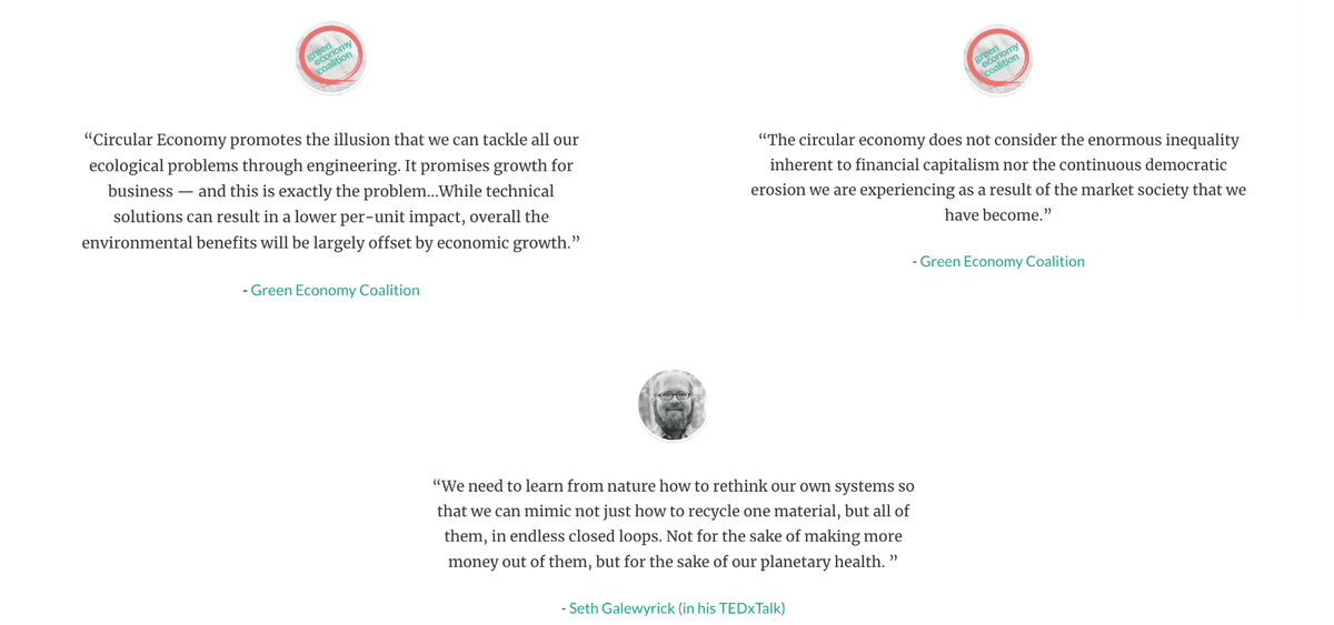 Why we need to take circular economy frameworks with a grain of salt
