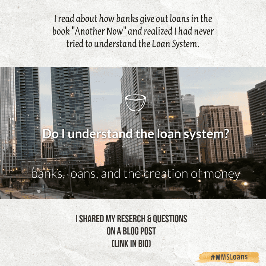 The problems around issuing loans (the way banks are allowed to do it)