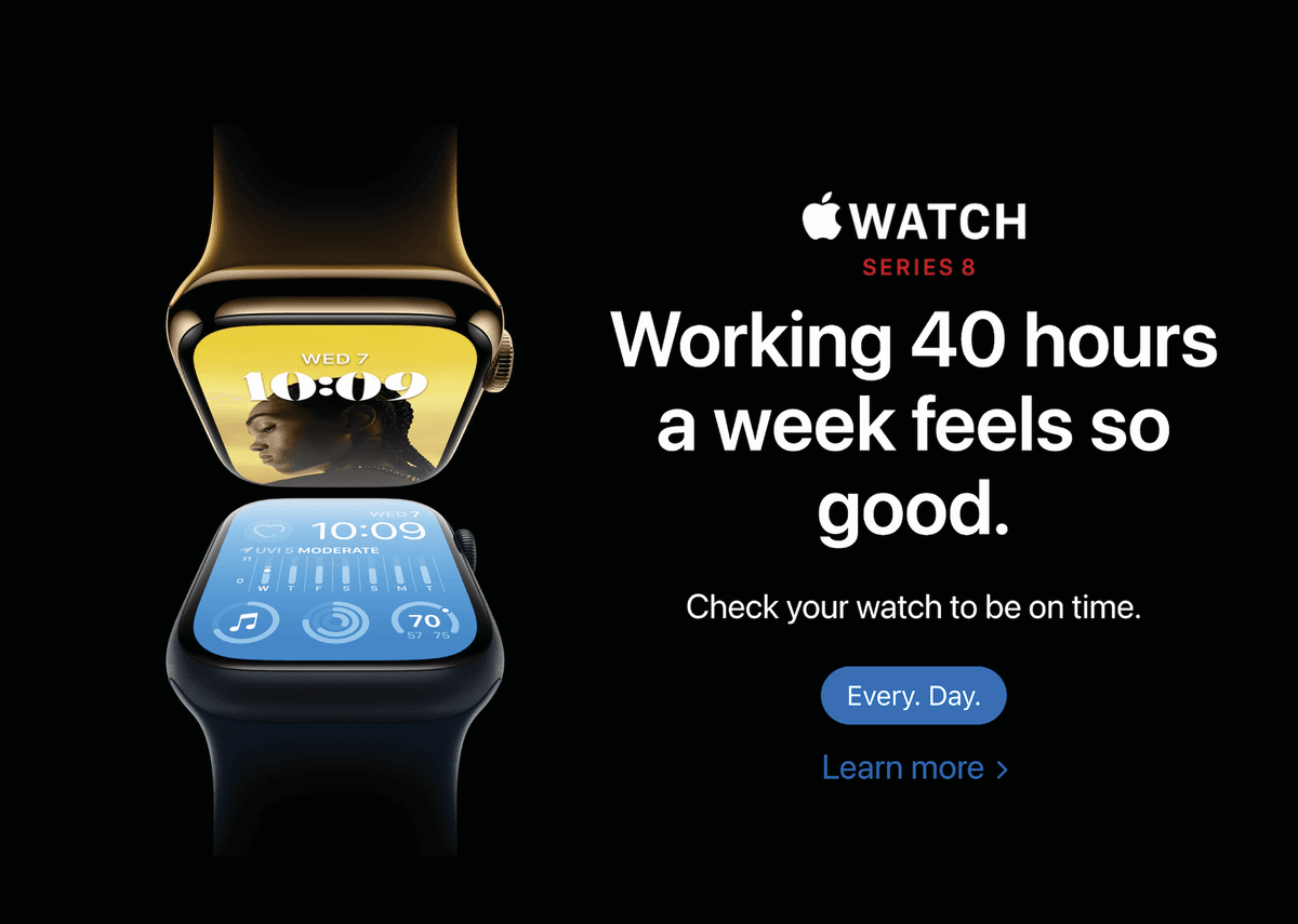 Working 40 hours a week feels so good.